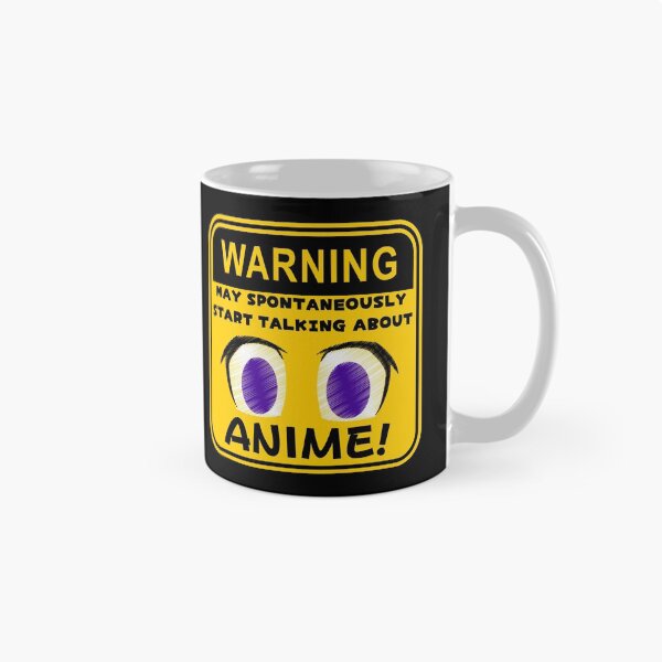 Item preview, Warning May Spontaneously Start Talking About Anime designed and sold by chanonnut.