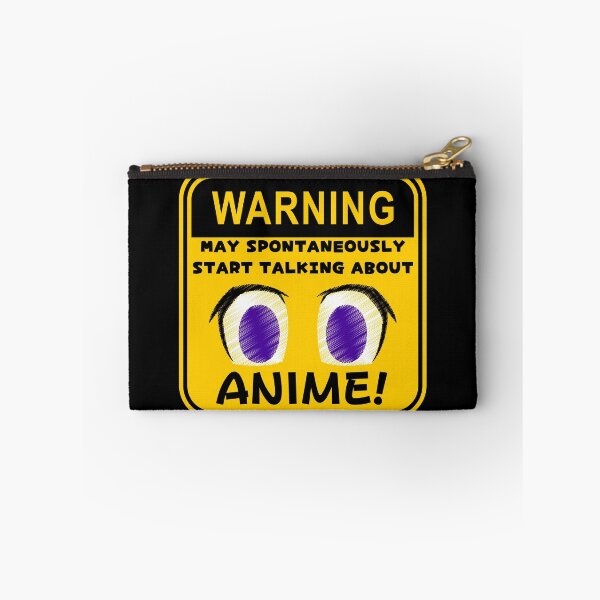 Item preview, Warning May Spontaneously Start Talking About Anime designed and sold by chanonnut.