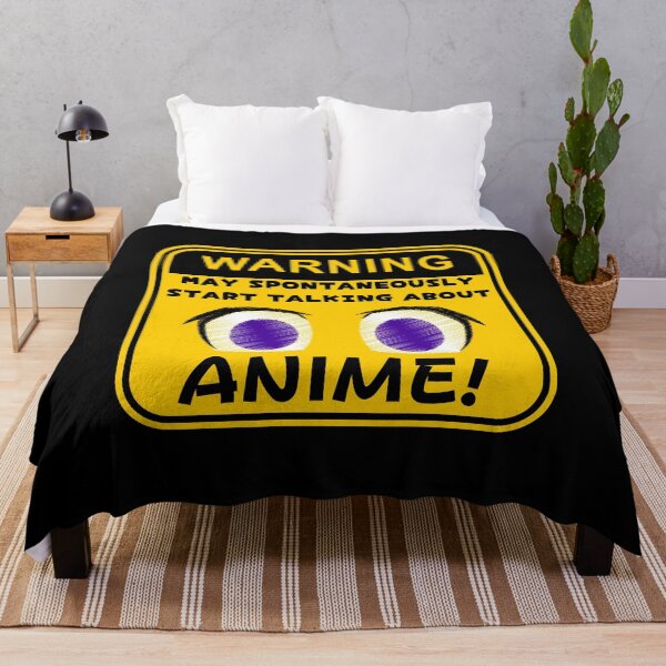 Item preview, Warning May Spontaneously Start Talking About Anime designed and sold by chanonnut.