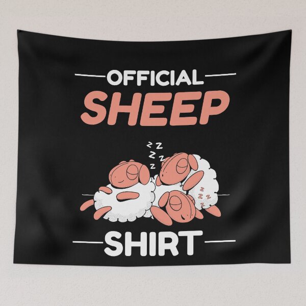 Item preview, Sheep And Sleeping designed and sold by Gravity1206.