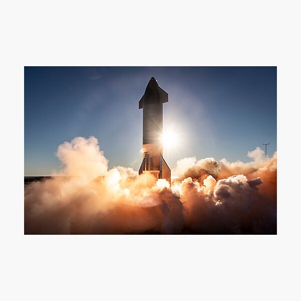 Item preview, SpaceX Starship Test Flight designed and sold by Star-Citizen.