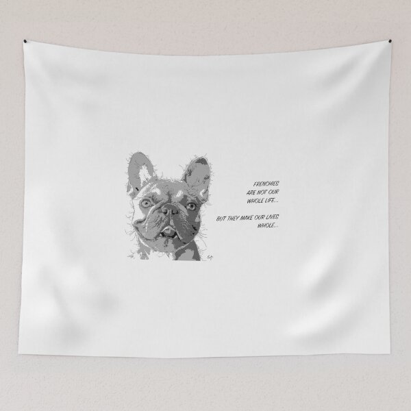 Item preview, French Bulldog in Grey designed and sold by Sherbertfizzers.