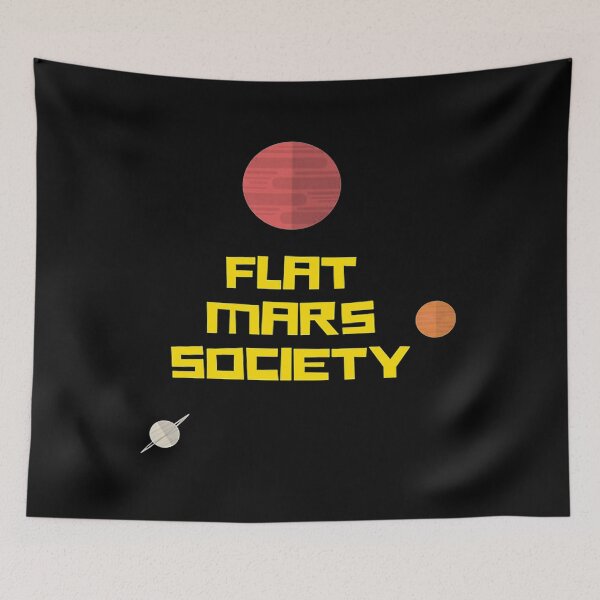 Item preview, Flat Mars Society designed and sold by dianehaall.