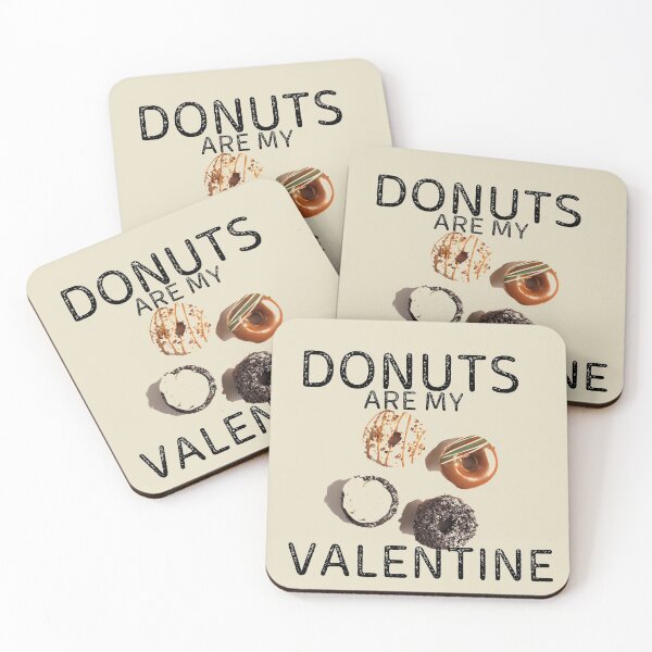 Item preview, Donuts Are My Valentine designed and sold by Gmaish.
