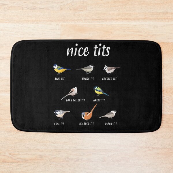 Item preview, Nice tits funny bird watching  bird, birds, nature, cute, animals, animal, black, blue, funny,  designed and sold by davidcgonzale.