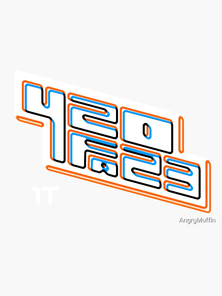 420FAZ3 - Logotipo blanco de AngryMuffin