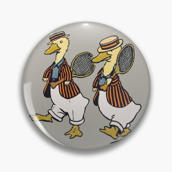 Item preview, Cecil Aldin: Dapper Ducks, off to play tennis, 1913 designed and sold by ebrawne.