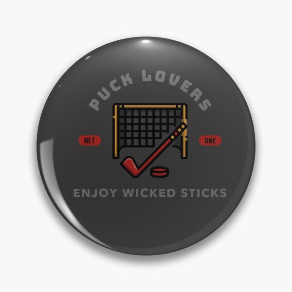 Item preview, Puck Lovers Enjoy Wicked Sticks designed and sold by AndPeace702.