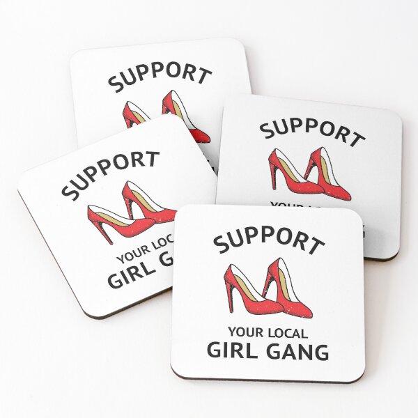 Item preview, Support Your Local Girl Gang designed and sold by greenchimp.