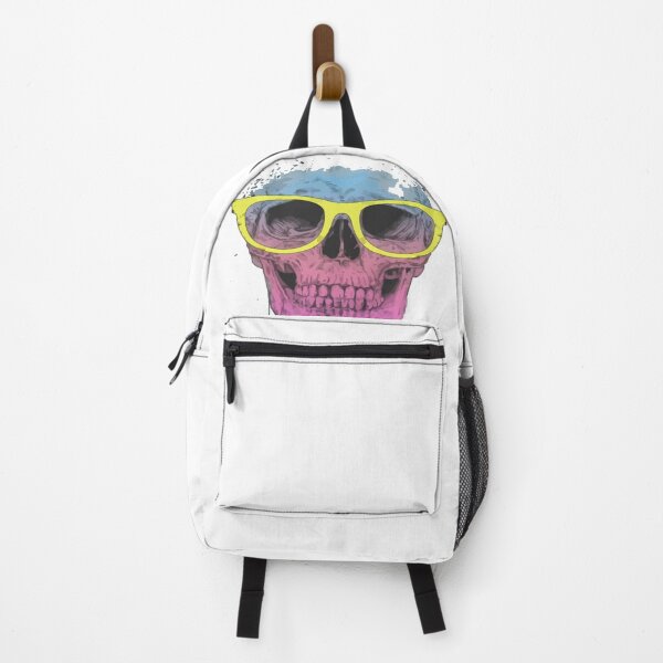 Item preview, popart skullwith glasses balaz designed and sold by jaidencla.