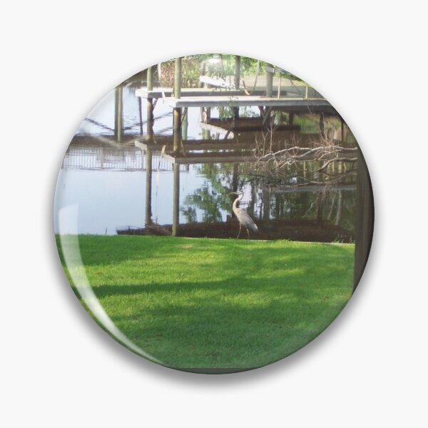 Item preview, A Great Blue Heron walking along the Bayou before hurricane Katrina designed and sold by Mariann Moritz.