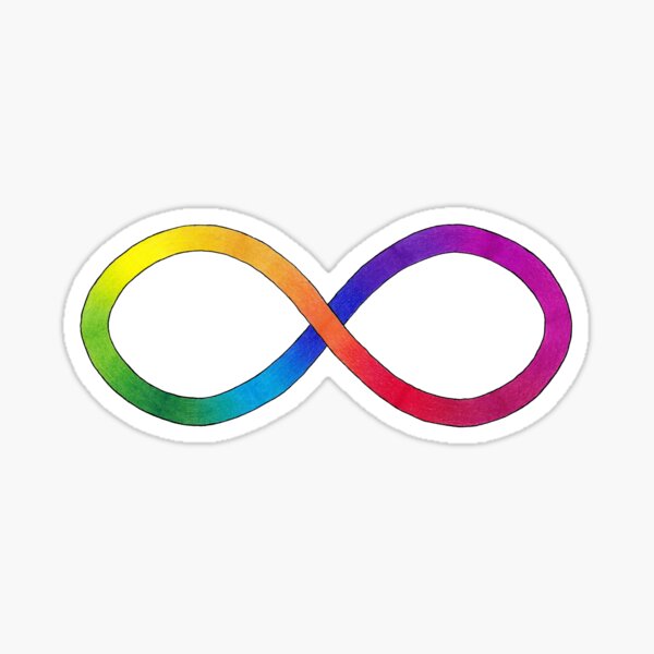 Item preview, Neurodiversity Symbol designed and sold by AutisticBanshee.