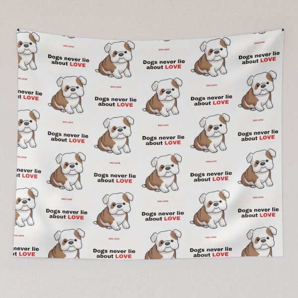 Item preview, " DOGS NEVER LIE ABOUT LOVE " DOG DESIGN  designed and sold by findsbyjune374.