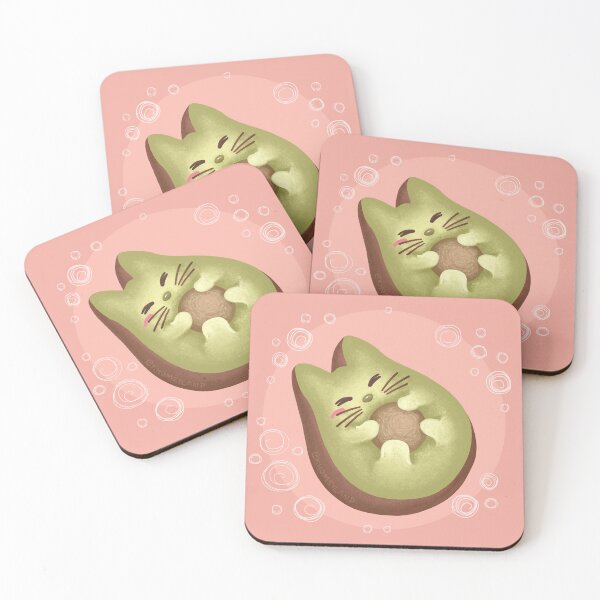 Item preview, Avocato a Cat Avocado designed and sold by Khotekmei.