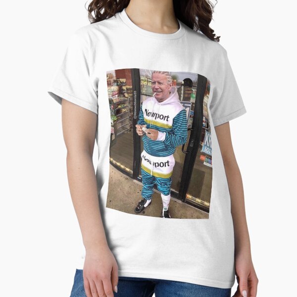 Vista previa del artículo con la obra «Newport Fit de Joe Biden», diseñado y vendido por wheppa.