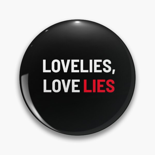Item preview, Lovelies, Love lies. Pun (wordplay) design. designed and sold by Ziyodus.