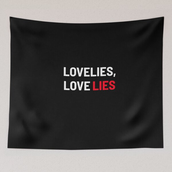 Item preview, Lovelies, Love lies. Pun (wordplay) design. designed and sold by Ziyodus.