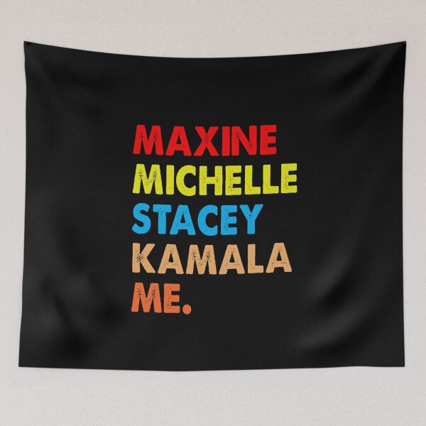 Item preview, MAXINE MICHELLE STACEY KAMALA ME RETRO designed and sold by Kaliarizone.
