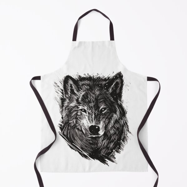 Item preview, Wolf Head Portrait designed and sold by NoSpecialShop.