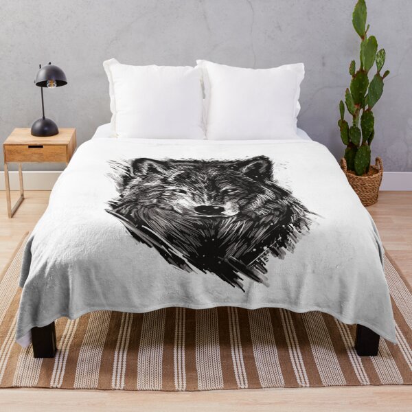 Item preview, Wolf Head Portrait designed and sold by NoSpecialShop.