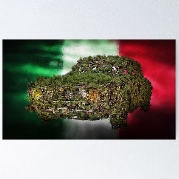 Item preview, Forgotten overgrown Giulia designed and sold by coolArtGermany.