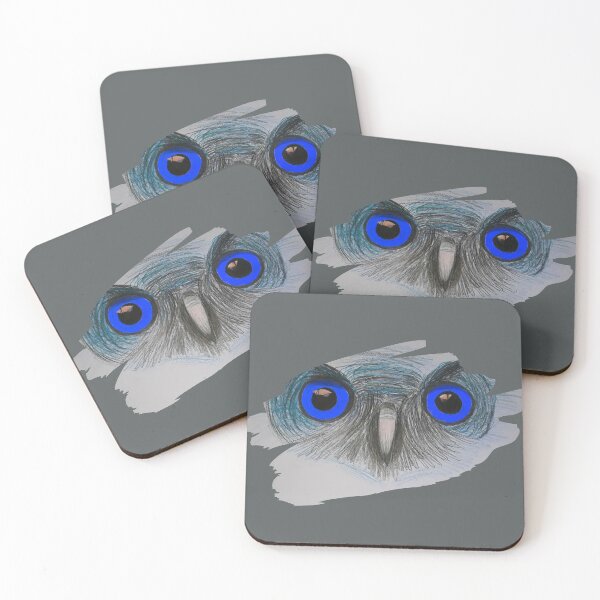 Item preview, Azure Owl Eyes designed and sold by CreativekidCJ.