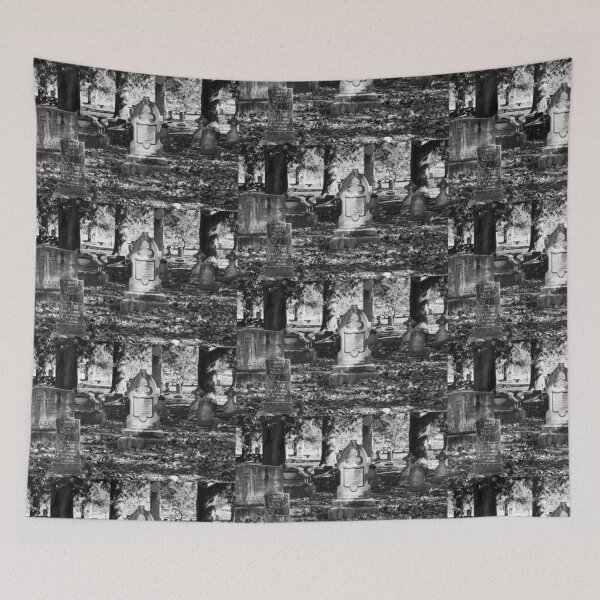 Item preview, Pleasant Stroll Among the Graves at Maple Hill Cemetery  designed and sold by Silver Sky by Janet.
