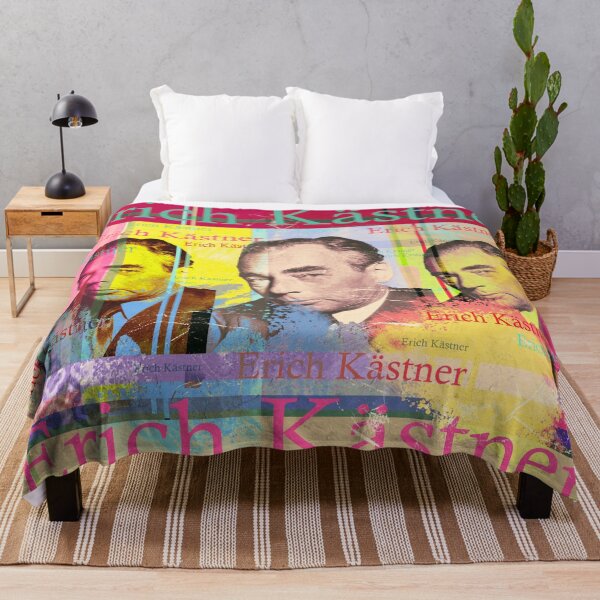 Item preview, nostalgic retro portrait, German writer Erich Kästner designed and sold by Mauswohn.