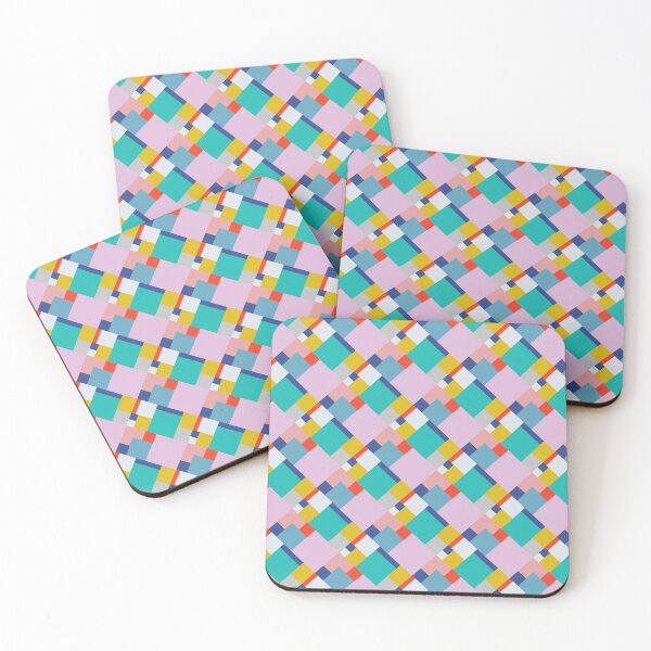 Item preview, Multicoloured Geometric Squares Design designed and sold by shadowbright.