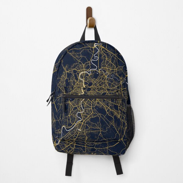 Item preview, Rome City Map of Italy  - Gold Art Deco designed and sold by deMAP.