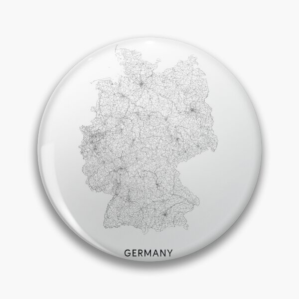 Item preview, Germany Map, Art Print By LandSartprints designed and sold by LandSartprints.