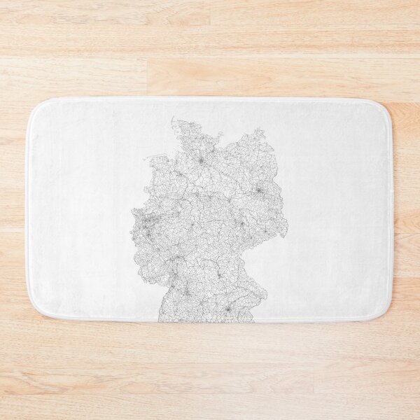 Item preview, Germany Map, Art Print By LandSartprints designed and sold by LandSartprints.