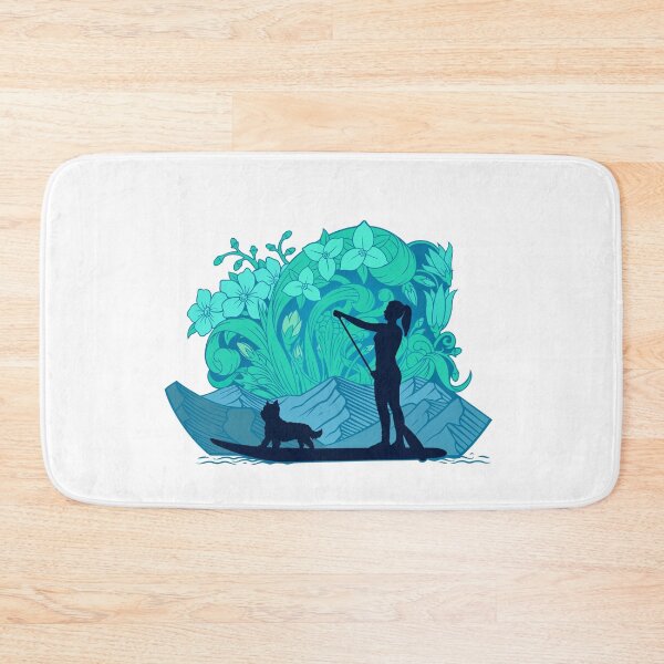 Item preview, Stand Up Paddle Boarding with Dog  designed and sold by Vancity Printees.