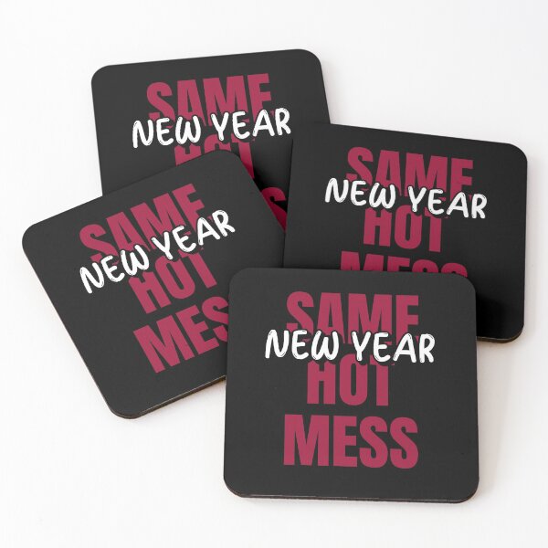 Item preview, New Year same hot mess designed and sold by msify.