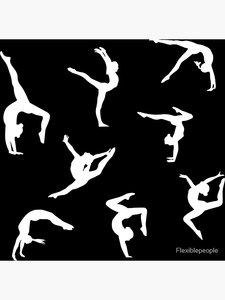 Gymnastics Acrobat Silhouette -  Canada