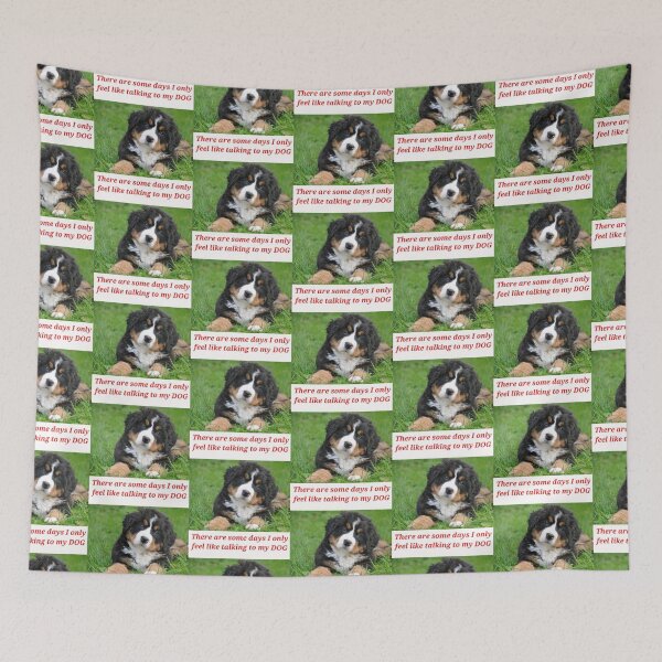 Item preview, " THERE ARE SOME DAYS I ONLY FEEL LIKE TALKING TO MY DOG " DOG DESIGN  designed and sold by findsbyjune374.