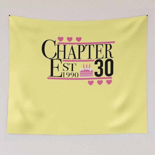 Item preview, 1990 Fabulous Since And Chapter 30th birthday designed and sold by taby2you.