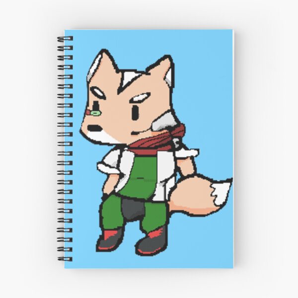 Aperçu de l'œuvre Fox Pixelated créée et vendue par Redjiggs.