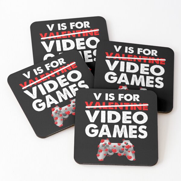 Item preview, V is for Video Games designed and sold by Kaliarizone.