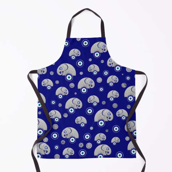 Aperçu de l'œuvre Motif éléphant Evil Eye créée et vendue par k9printart.