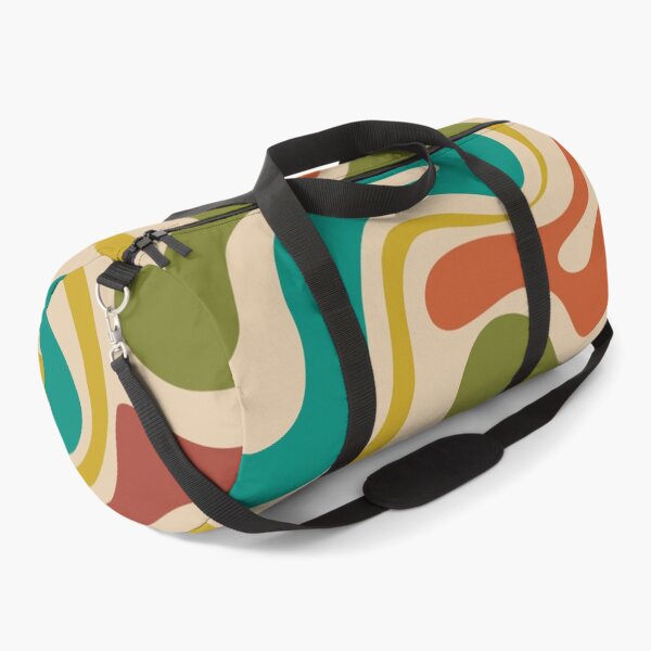 Item preview, Liquid Swirl Retro Abstract Pattern in Mid-Century Mod Colours designed and sold by kierkegaard.