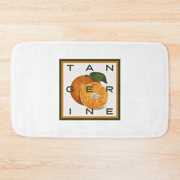 Item preview, Tangerine - 9 Letter Word Fruit - Boxed Typography designed and sold by Magic-Moon.