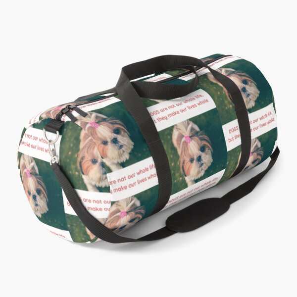 Item preview, " DOGS ARE NOT OUR WHOLE LIFE, BUT THEY MAKE OUR LIVES WHOLE " DOG DESIGN  designed and sold by findsbyjune374.