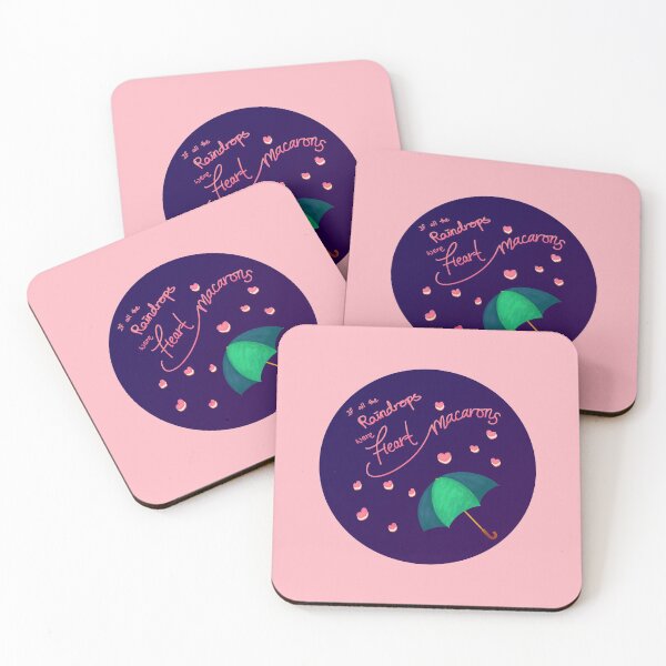 Item preview, If all the raindrops were heart macarons designed and sold by Snacks-At-3.
