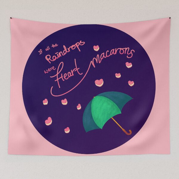 Item preview, If all the raindrops were heart macarons designed and sold by Snacks-At-3.