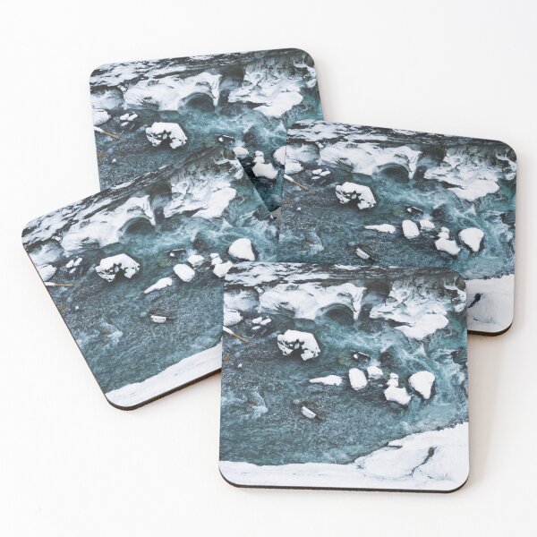 Item preview, snowy stream - winter ocean designed and sold by Youandthenorth.