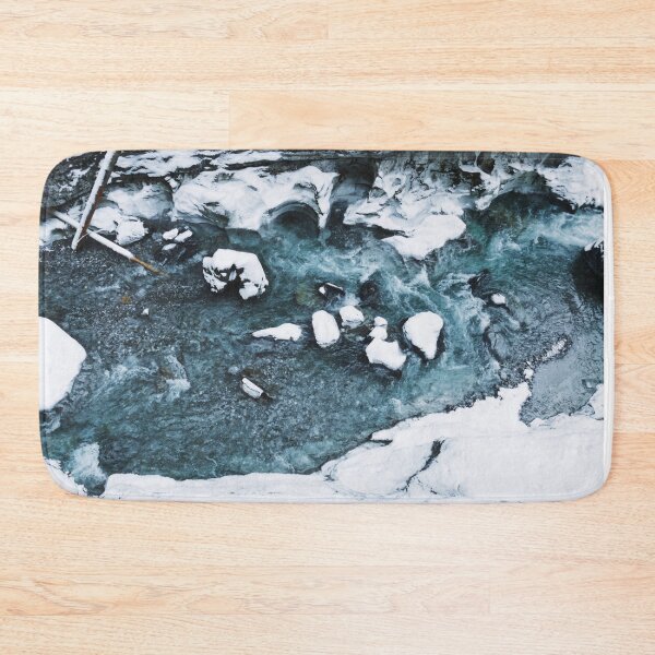 Item preview, snowy stream - winter ocean designed and sold by Youandthenorth.