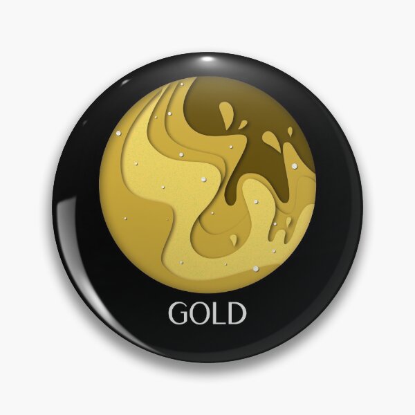 Item preview, Gold Abstract Artwork designed and sold by greenchimp.