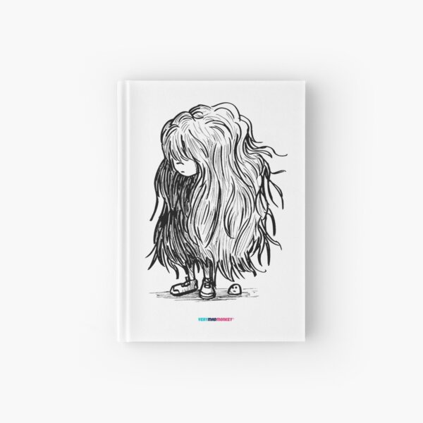 Hairy Girl by Fran Ferriz Cuaderno de tapa dura