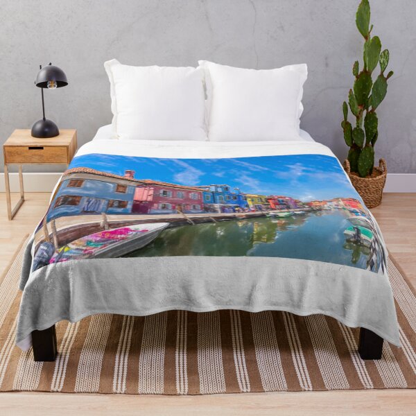 Item preview, Obra de acuarela de Burano designed and sold by pietrofoto.